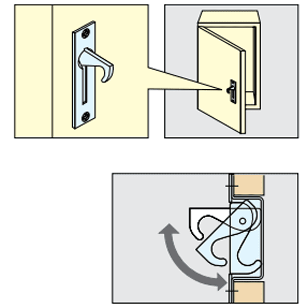 Stainless Steel 68mm Hatch Pull for Sugatsune