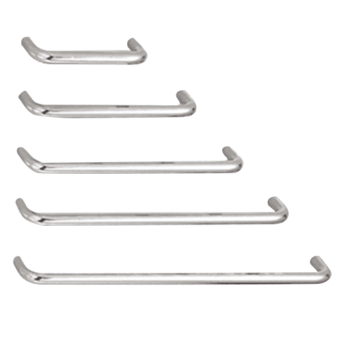 Sugatsune 5" Wire Pull in Stainless Steel finish for modern cabinets and drawers