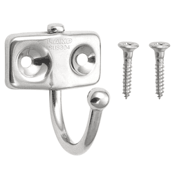 Stainless Steel Screw Included - Sugatsune Swing Hook with Constant Torque for Secure Applications