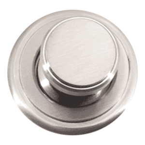 Push Button/Base for TLP Latch Body, Satin Nickel Alt 3 - Image