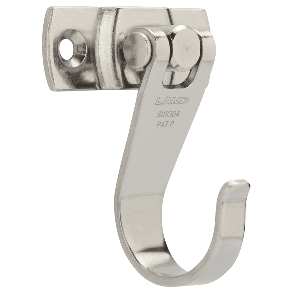74mm Swivel Hook, Satin Alt 1 - Image