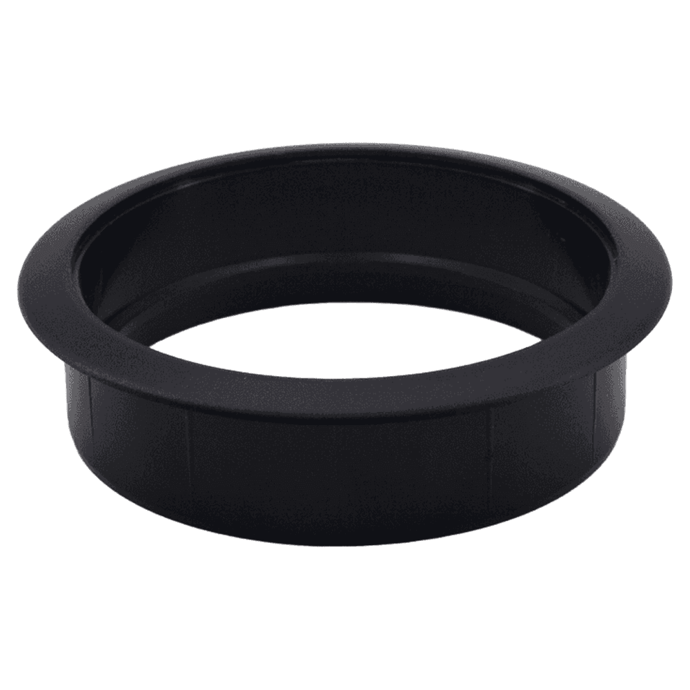 92mm Round Cable Grommet, Black Alt 2 - Image