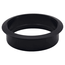 92mm Round Cable Grommet, Black Alt 2 - Image