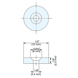 Strike Plate, Chrome Alt 1 - Image