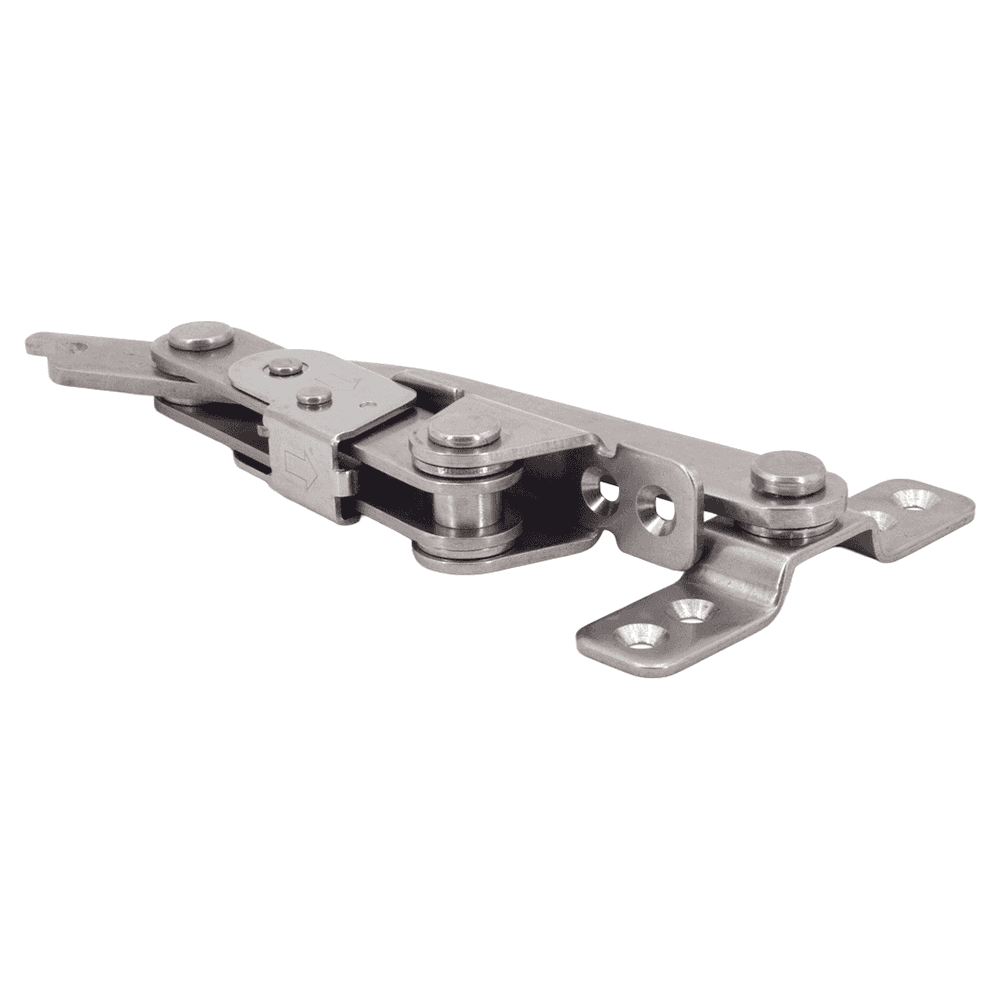 277.5mm Left Open Door Holder, Polished Main - Image