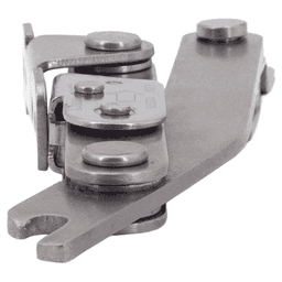 277.5mm Right Open Door Holder, Polished Alt 2 - Image