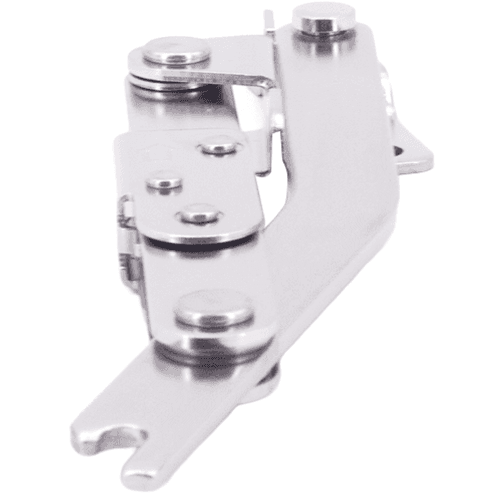 357.5mm Right Open Door Holder, Polished Alt 1 - Image