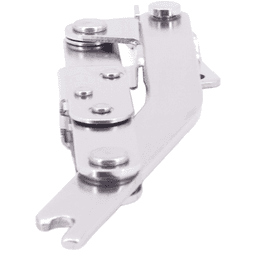 357.5mm Right Open Door Holder, Polished Alt 1 - Image