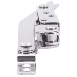 357.5mm Right Open Door Holder, Polished Alt 2 - Image