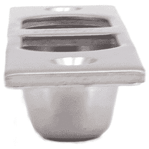 80mm Recessed Pull, Satin Alt 2 - Image