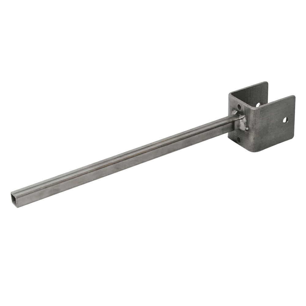 Stronghold Brackets 10" Floating Shelf Bracket - 1/2" tube steel bars welded to 'U' bracket for support of heavy items