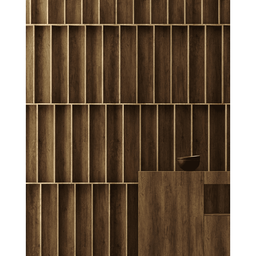 Salt International Laminate GSD18 Canyon Walnut, 60" x 120", CA Only Alt 1 - Image