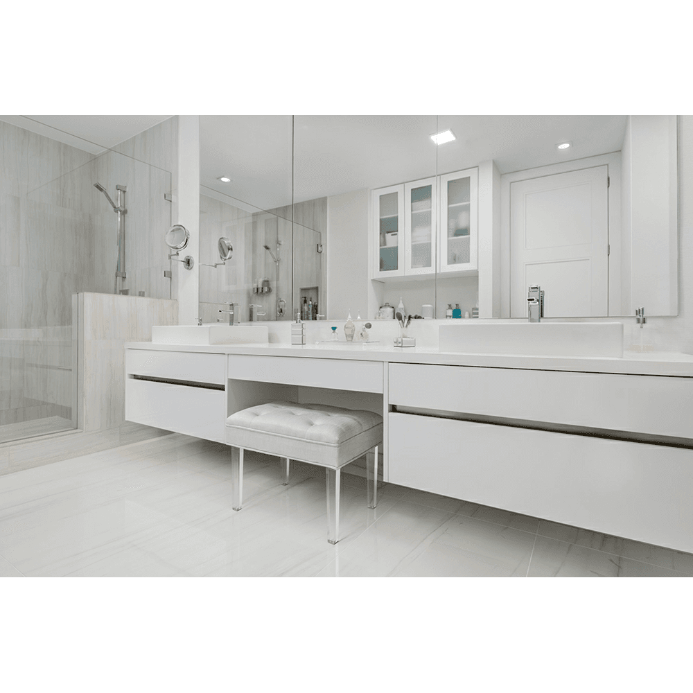 2-Sided Veneer Panel, Bianco, 19mm Thick 48" x 110-1/4", CA Only Alt 2 - Image