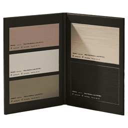 Metalica Binder 5 Colors Sample Kit for PET Brushed Metal Alt 1 - Image
