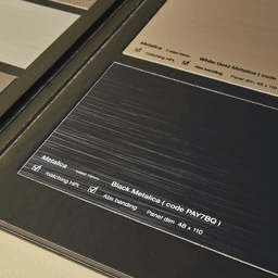 Metalica Binder 5 Colors Sample Kit for PET Brushed Metal Alt 4 - Image