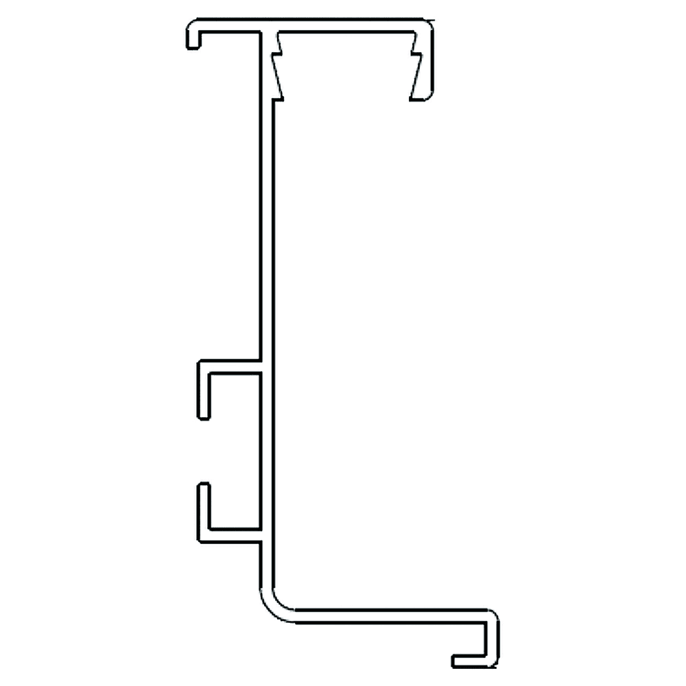 Gola 4.1m 8006 Horizontal L Channel Profile LED, Stainless Steel Alt 1 - Image