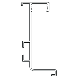 Gola 4.1m 8006 Horizontal L Channel Profile LED, Stainless Steel Alt 1 - Image