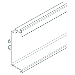 4000mm Gola Horizontal C Profile LED, Black Alt 1 - Image
