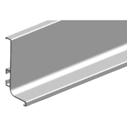 Gola Closed End Cap for Horizontal L Profile, Black Alt 1 - Image