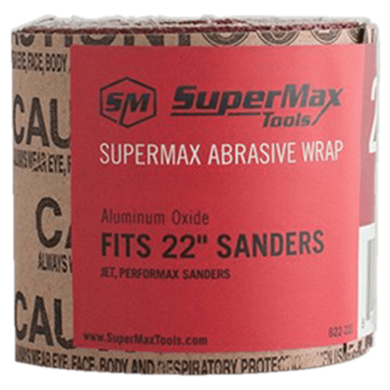 100 Grit Pre-Cut Abrasive Wrap for 22" Drum Sander (3/Box) - Alt Image 2