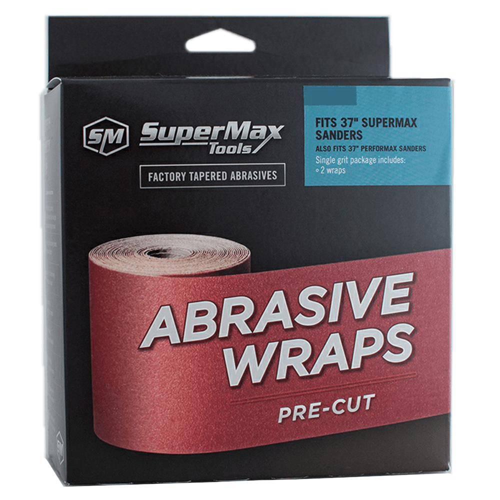 220 Grit Pre-Cut Abrasive Wrap for 37" Drum Sander (2/Box) - Alt Image 1