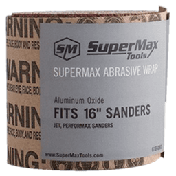 120 Grit Pre-Cut Abrasive Wrap for 16" Drum Sander - Alt Image 2