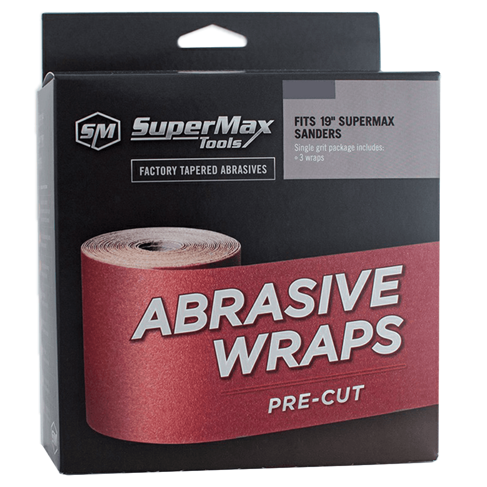 120 Grit Pre-Cut Abrasive Wrap for 19" Drum Sander - Alt Image 1