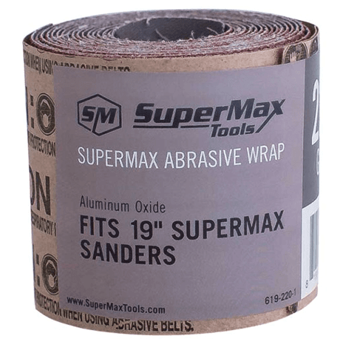 180 Grit Pre-Cut Abrasive Wrap for 19" Drum Sander - Alt Image 2