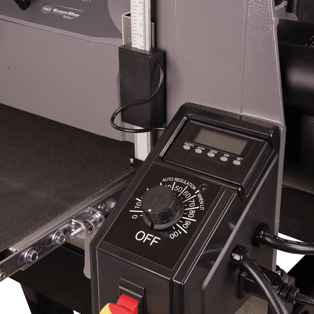 SUPERMAX 1632 DRUM SANDER OPEN STAND (Infeed and outfeed tables sold separately) - Alt Image 3