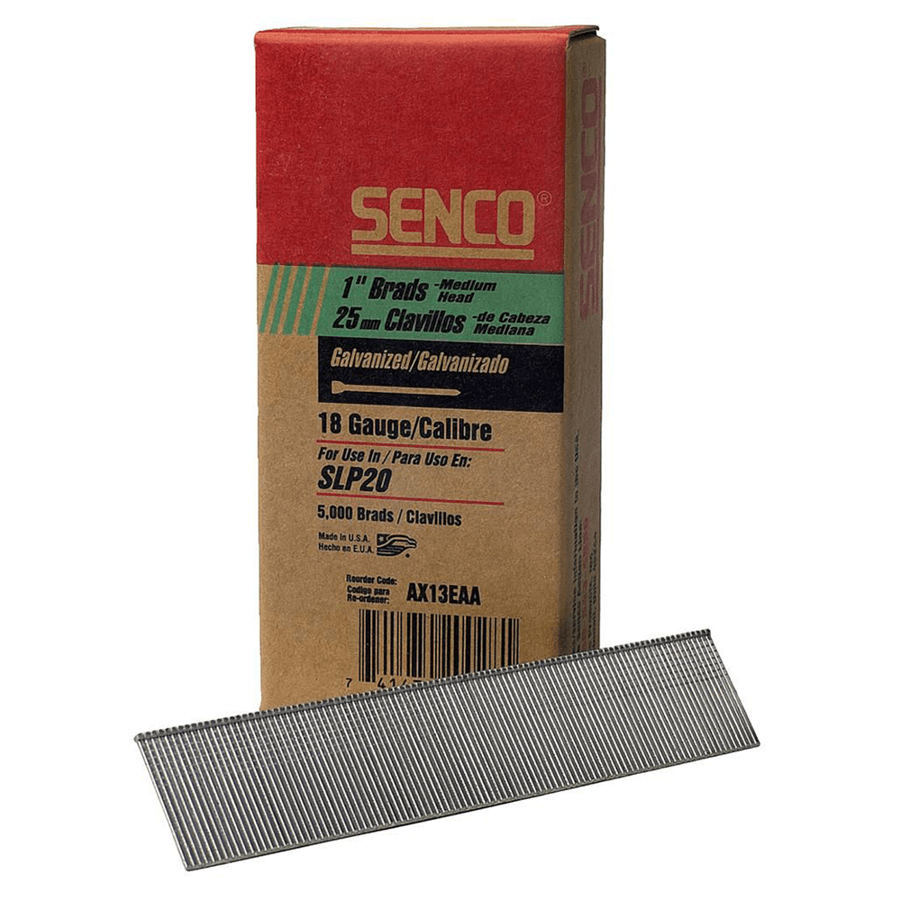 1-1/4" Brad Nail, 18 Gauge, Medium Head, Box of 5 Thousand - Alt Image 1
