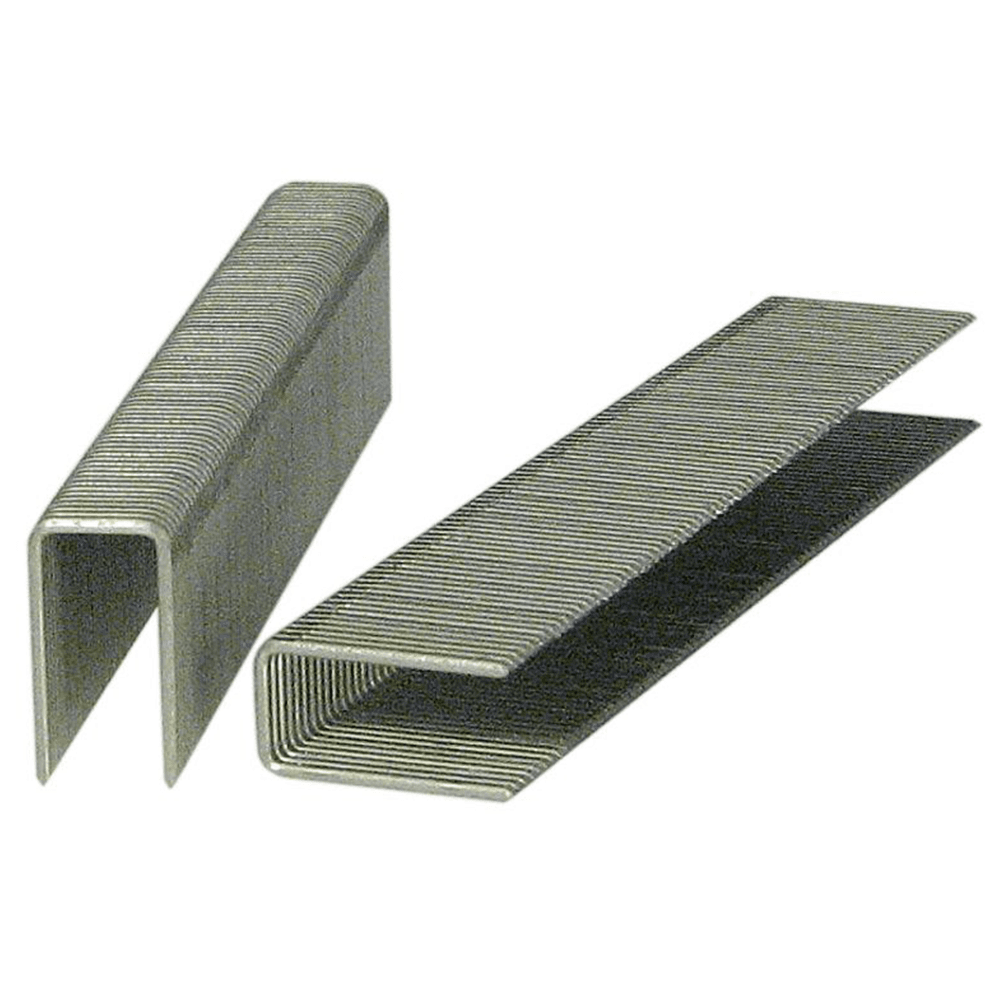 1" Length 3/8" Crown Medium Wire Staple, 18 Gauge, Box of 5 Thousand - Alt Image 1