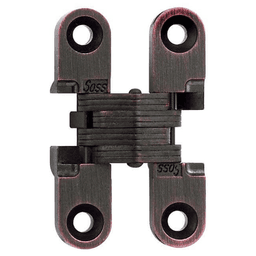 101 Invisible 180° Opening Hinge, Oil Rubbed Bronze Lacquered Main - Image