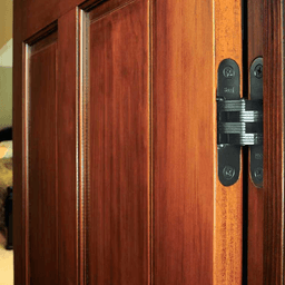 208 Medium-Duty Invisible 180&#730; Opening Hinge, Satin Brass - Alt Image 1