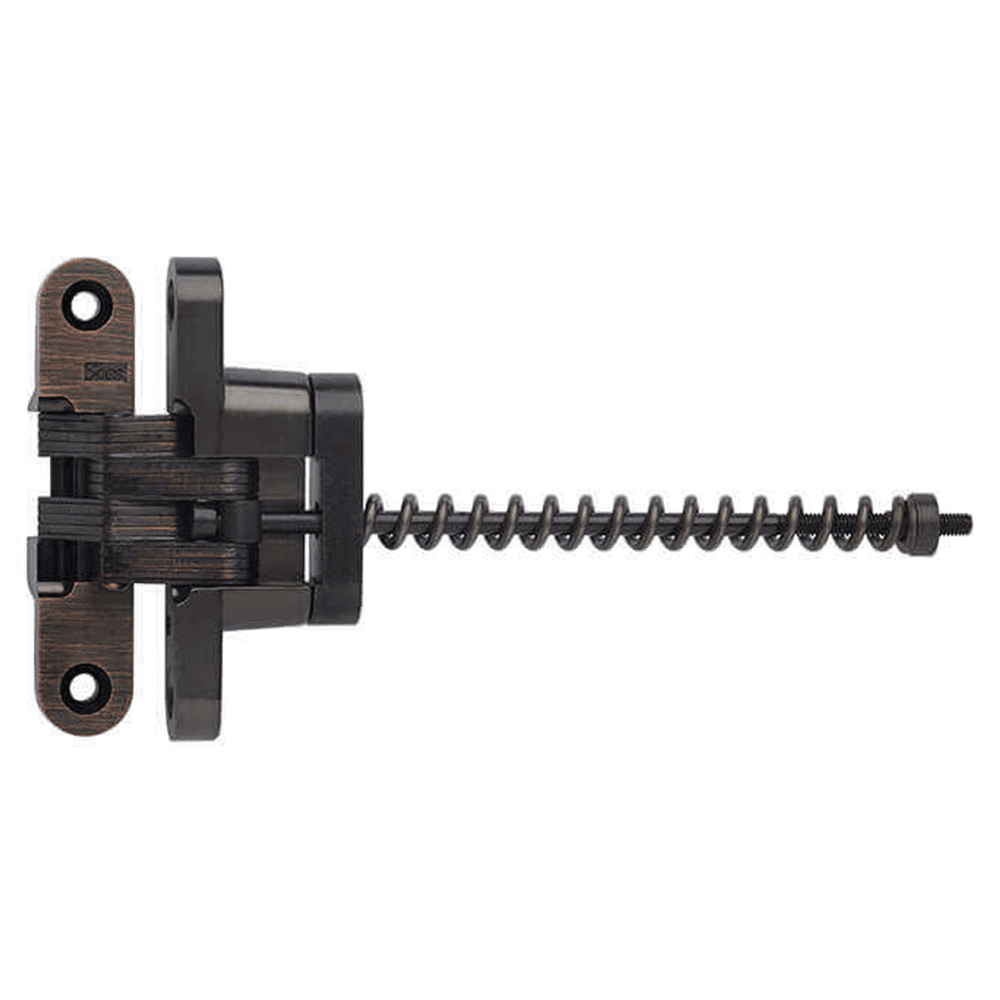 212IC Invisible 180° Opening Closer Hinge, Oil Rubbed Bronze Main - Image