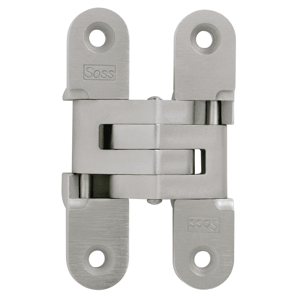 216H Invisible 180° Opening Hinge, Satin Chrome Main - Image