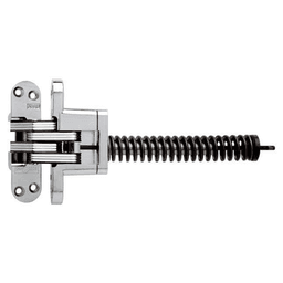 218IC Invisible 180° Opening Closer Hinge, Satin Chrome Main - Image