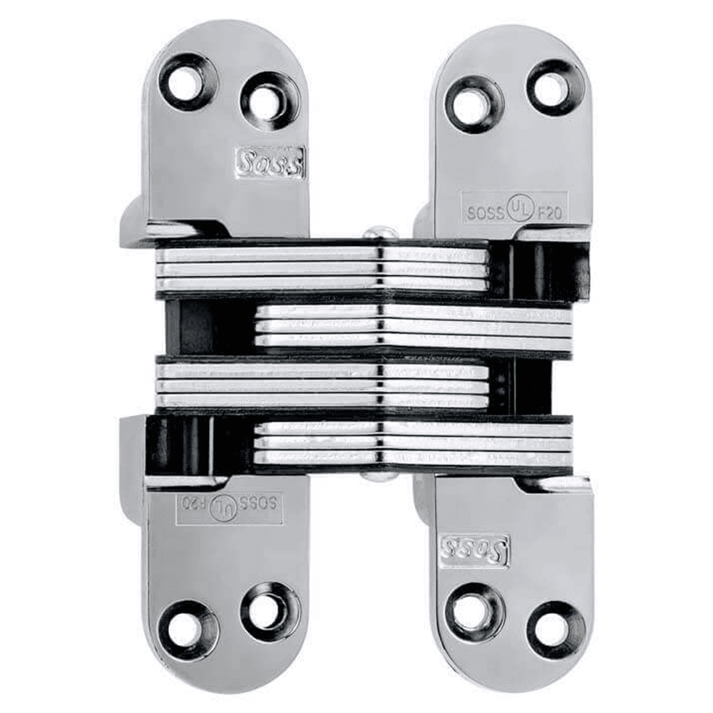 218 Invisible 180° Opening Hinge, Bright Chrome Main - Image