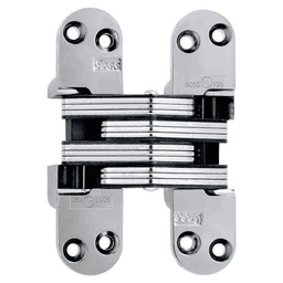 218 Invisible 180° Opening Hinge, Bright Chrome Main - Image