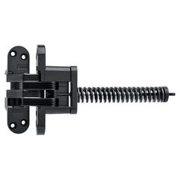 2" 220IC Invisible Closer Hinge, Black Main - Image