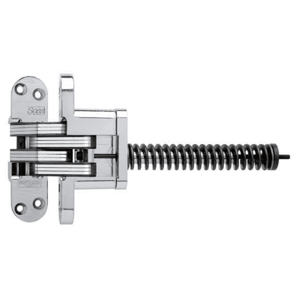 2" 220IC Invisible Closer Hinge, Satin Chrome Main - Image