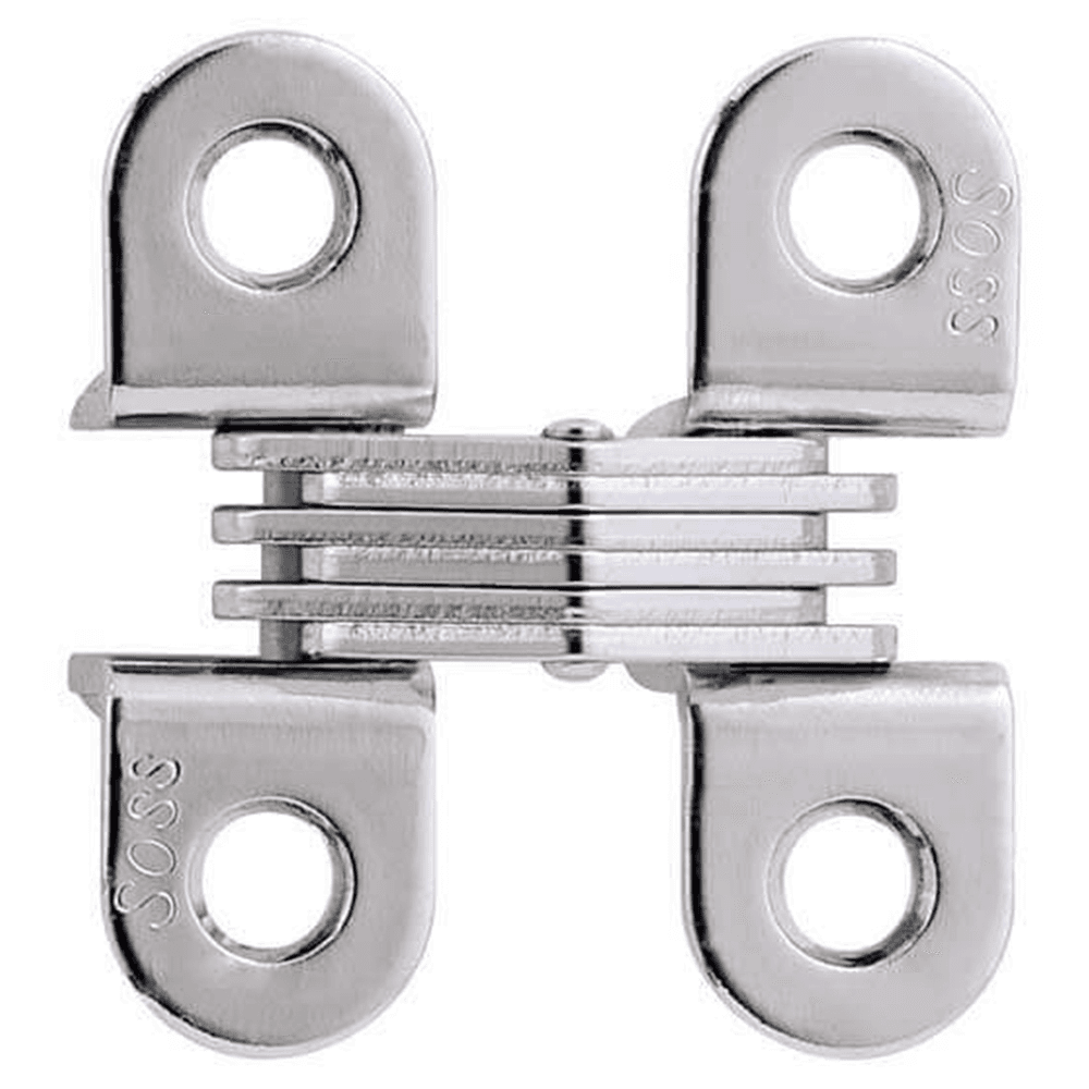 11/16" 303 Invisible Hinge, Satin Chrome Main - Image