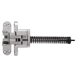 1-3/4" 418IC Invisible Closer Hinge, Satin Chrome Main - Image