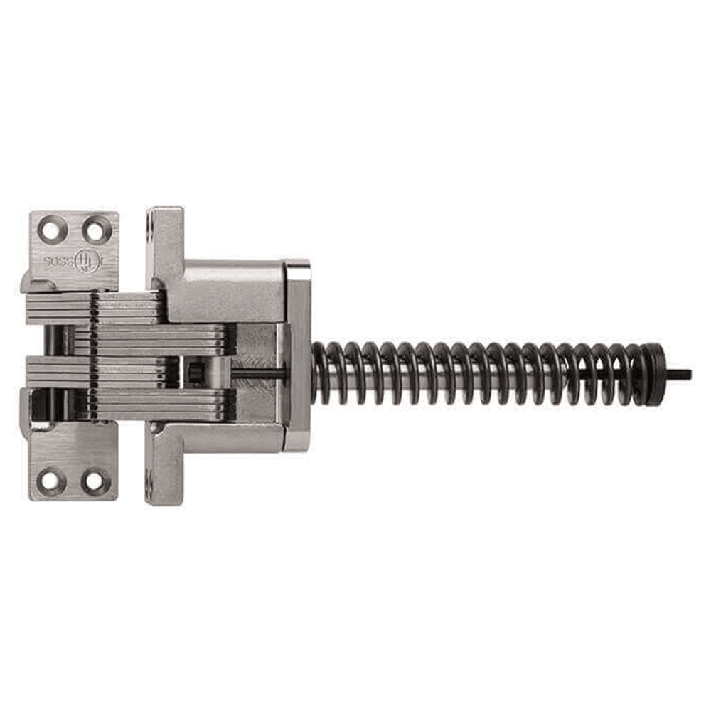 420IC Invisible 180° Opening Closer Hinge, Satin Nickel Main - Image