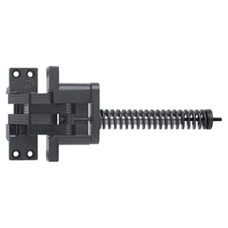 420IC Invisible 180° Opening Closer Hinge, Black Main - Image