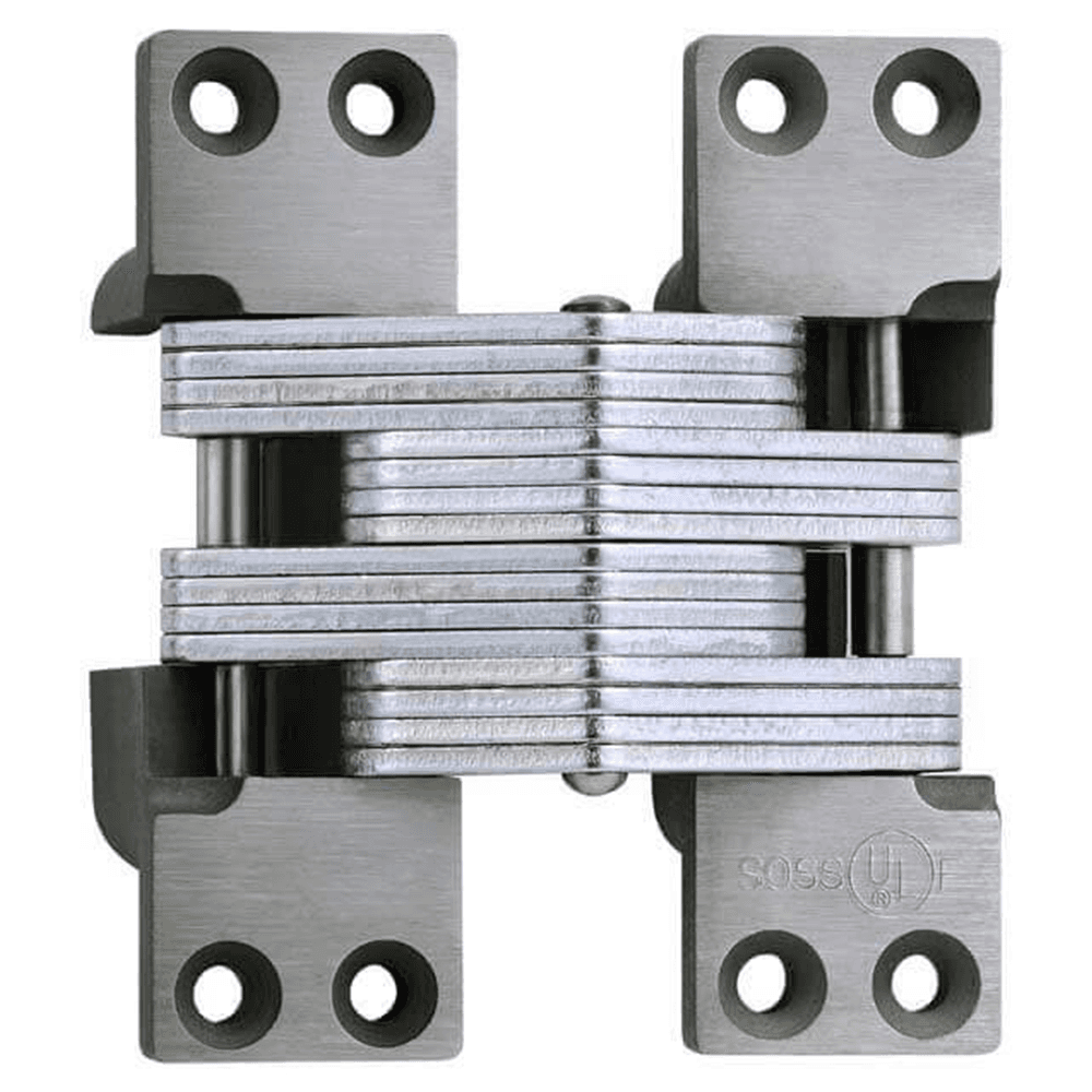 2" 420 Alloy Steel Invisible Hinge, Unplated Main - Image