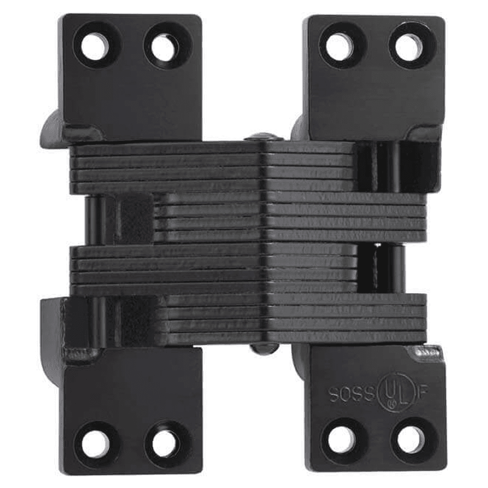 2" 420 Alloy Steel Invisible Hinge, Black Main - Image