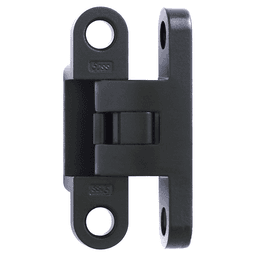 504 Wrap Around Invisible 92° Opening Hinge, Black Main - Image