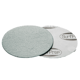 5" PSA 320 Grit No Holes Sanding Disc, Aluminum Oxide on Film (100/Box) - Main Image