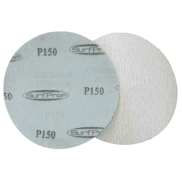 6" Hook & Loop 150 Grit Abrasives Sanding Disc, Aluminum Oxide on Film - Main Image