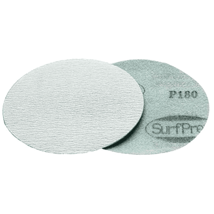 6" Hook & Loop 180 Grit Abrasives Sanding Disc, Aluminum Oxide on Film - Main Image